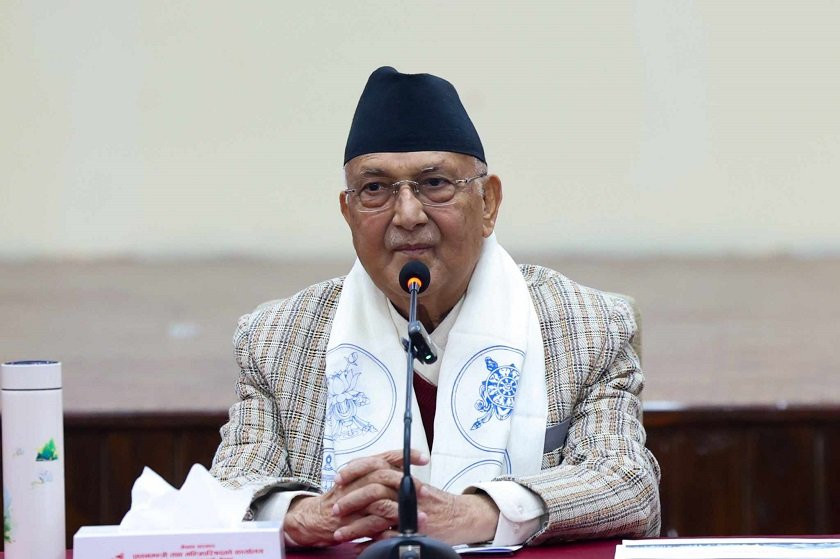 प्रधानमन्त्री ओलीले  फेसबुकबाट फागुपूर्णिमाको शुभकामना व्यक्त गरे