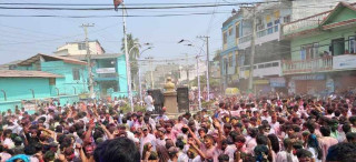 होलीको रौनक विराटनगरमा