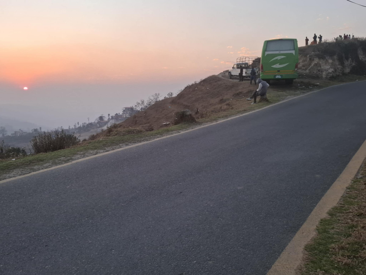 Tourists Flock to Nagarkot for Stunning Sunset Views