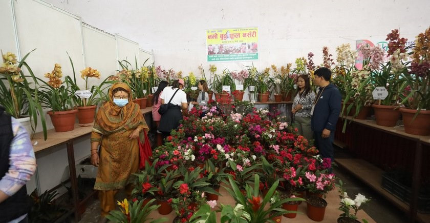दोस्रो नेशनल हर्टिकल्चर एक्स्पोमा १ करोड बढीको कारोबार