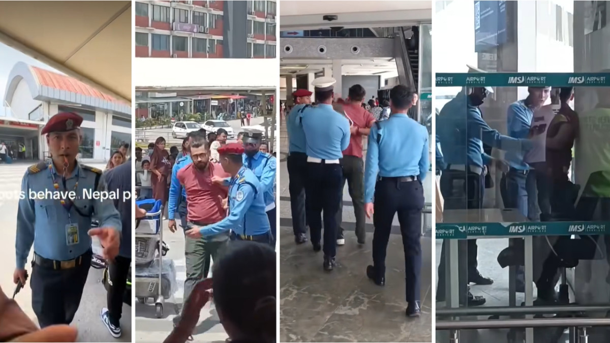 विमानस्थलमा युवकलाई लछारपछार गर्ने तीन प्रहरी जिम्मेवारीबाट हटाइए