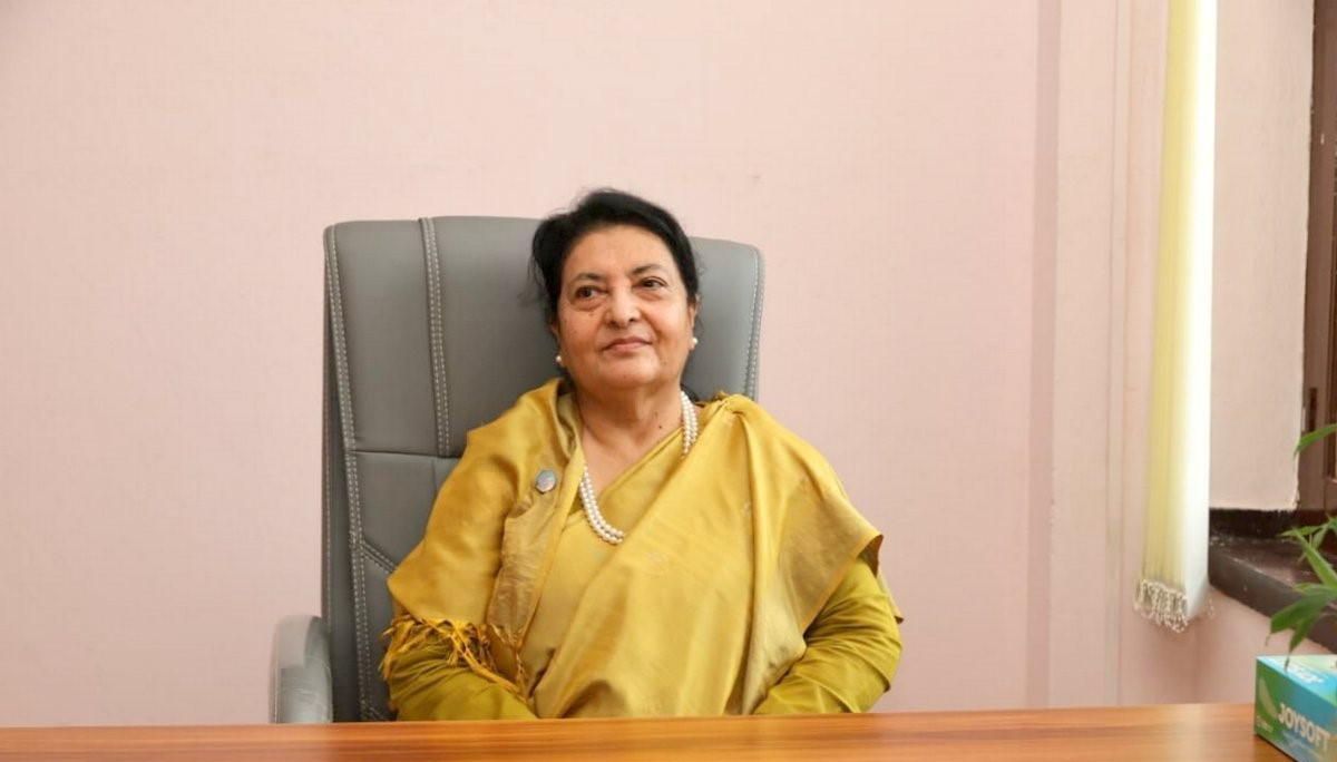 फागुन २१ को निर्वाचनलाई निष्पक्ष बनाउनु सबैको दायित्व : पूर्व राष्ट्रपति भण्डारी