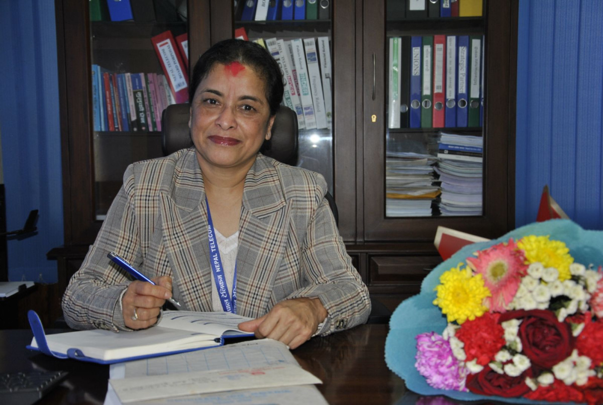 नेपाल टेलिकमको निमित्त प्रबन्ध निर्देशकमा रीना डंगोल