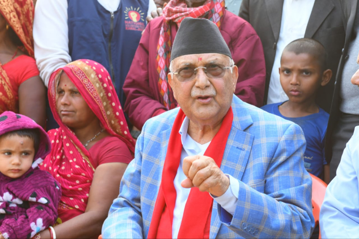 आफ्नै जिल्लामा नपत्याएपछि अर्कै क्षेत्र खोज्दै हिँडेः अध्यक्ष ओली