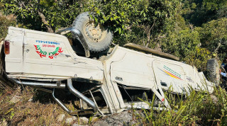 डोटीमा जिप दुर्घटना हुँदा ४ जना घाइते