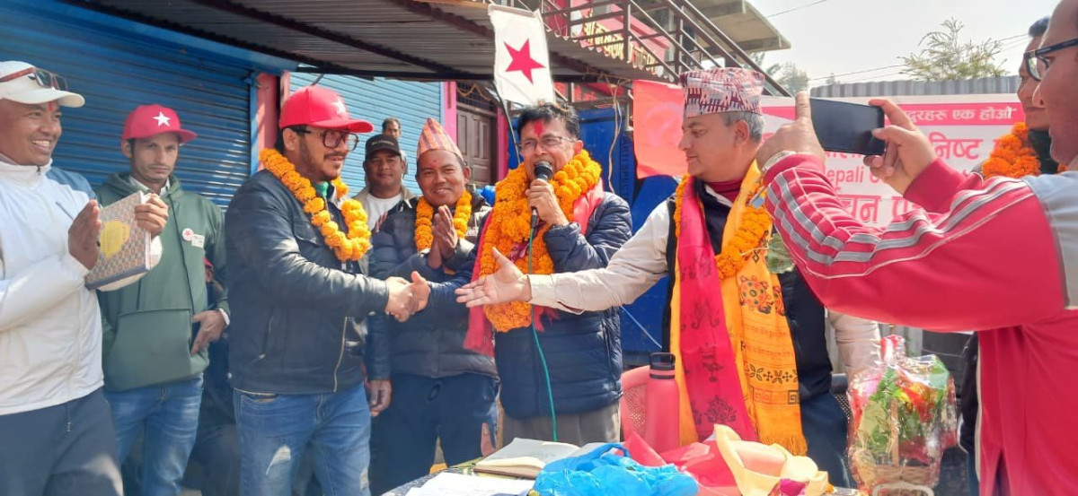 नेकपाको ताराका निम्ति धादिङ्गमा उम्मेदवारी फिर्ता