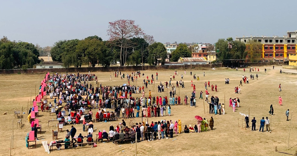 छिटपुट घटनाबाहेक शान्तिपूर्ण रूपमा मतदान सम्पन्न