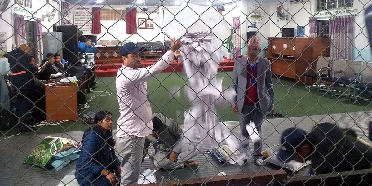 गोरखा क्षेत्र नं १ मा मतगणना सुरु