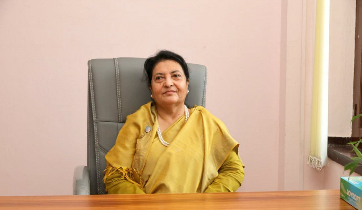 विद्या भण्डारीलाई वरिष्ठ नेता बनाउने एमालेको प्रस्ताव